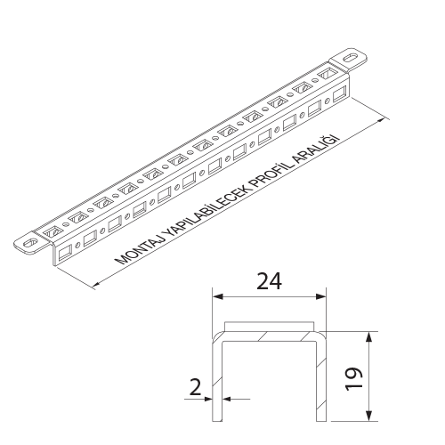 Mounting Profile - EG MA