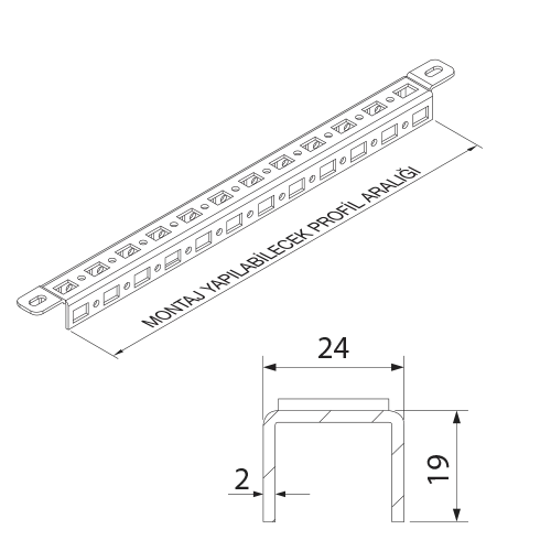 Mounting Profile - EG MA