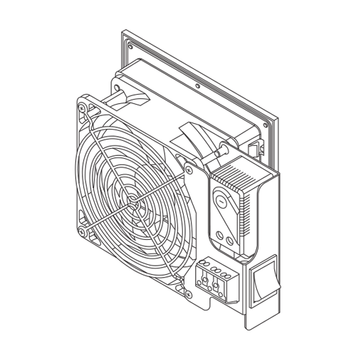 Fan-Filter Unit With Thermostat - EG FAT