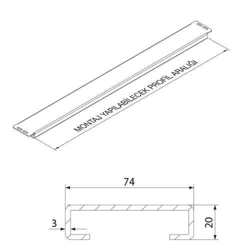 Special Mounting Rail - EG SP