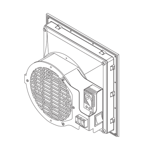 Fan-Filter Unit With Thermostat - EG FAT