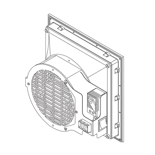 Fan-Filter Unit With Thermostat - EG FAT