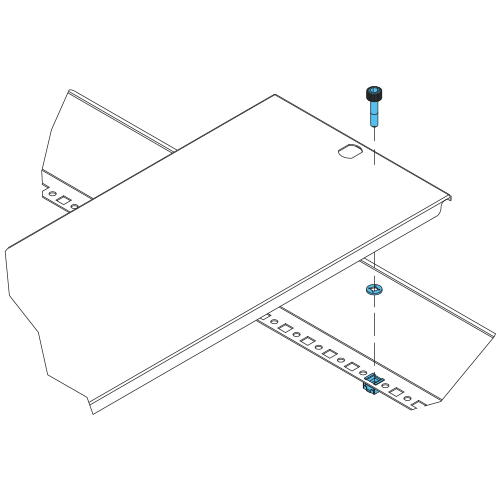 Cover Plate Screw Connection Kit - EG OMV